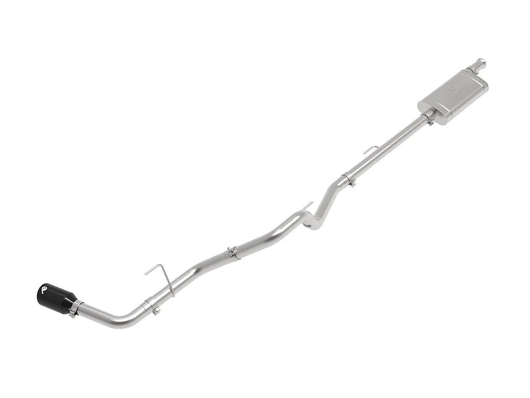 49-48089-B – AFE Exhaust System Kit, Stainless Steel With Muffler 2-1/2 Inch Pipe Diameter Single Exhaust With Single...